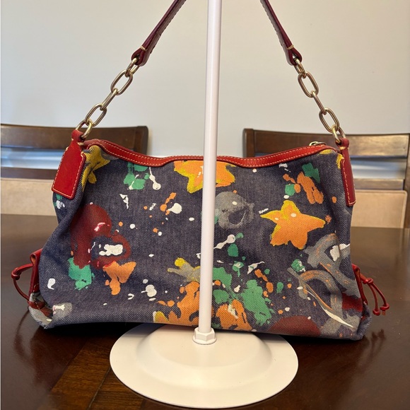 Dooney & Bourke Vintage “Graffiti” Bag - Picture 3 of 8